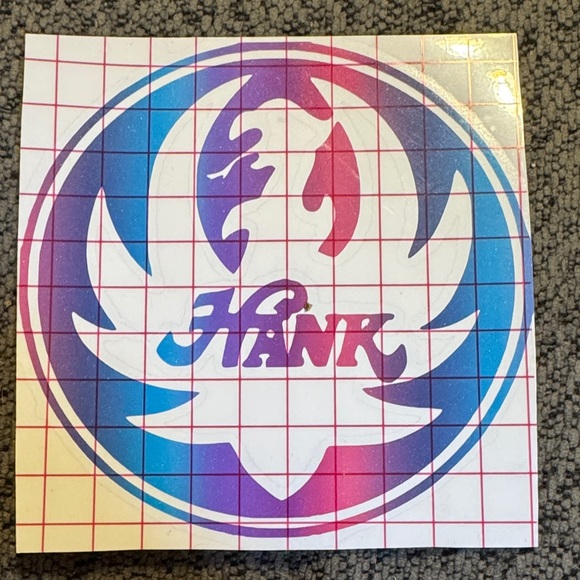 Hank Logo Sticker - Picture 3 of 4